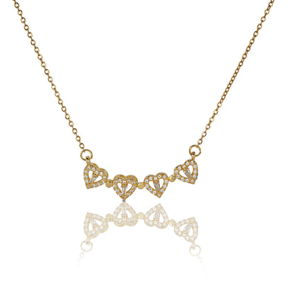 Radiant Clover Pendant Necklace