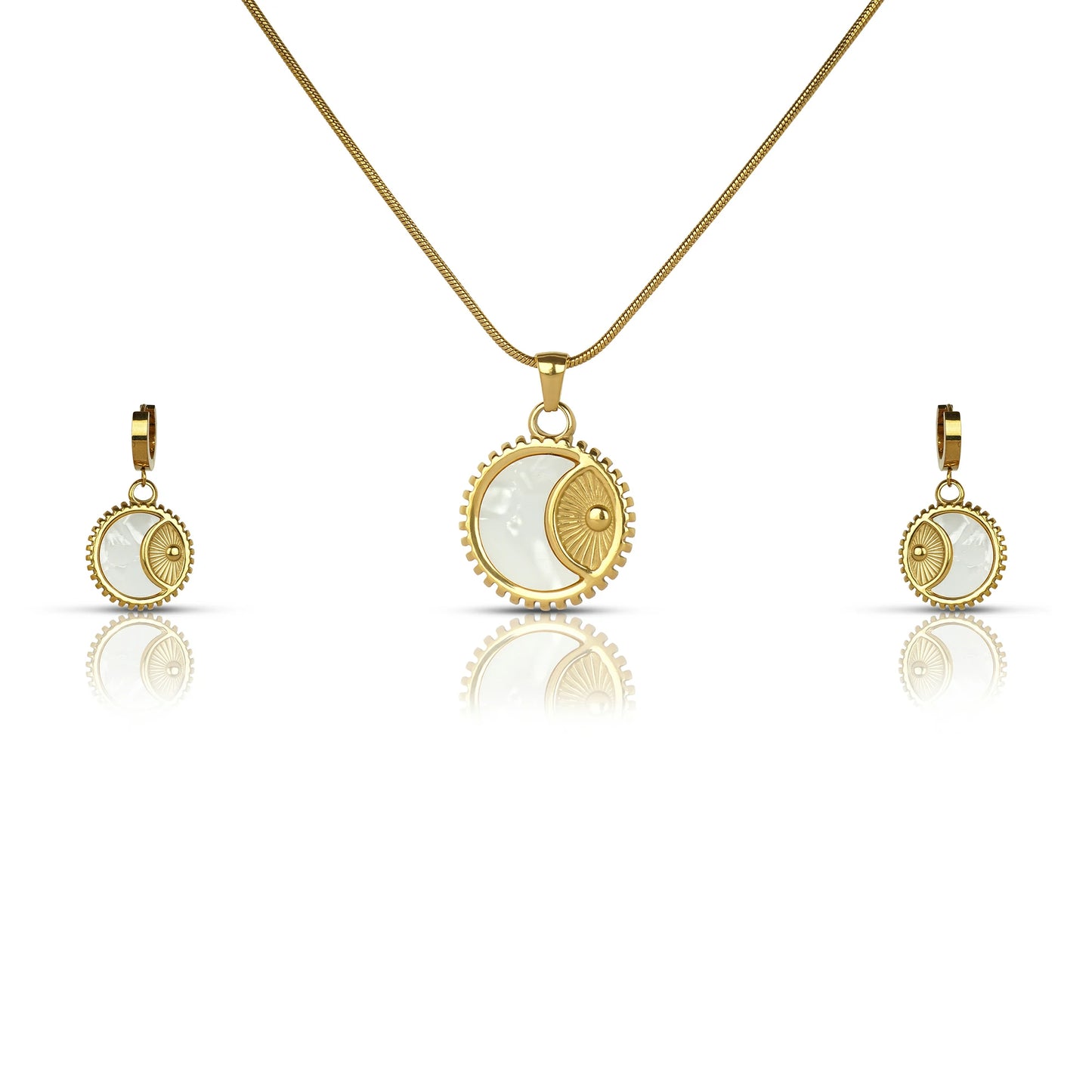 Dual Essence Necklace and Earrings