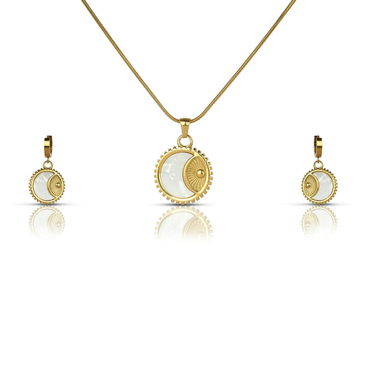 Dual Essence Necklace and Earrings