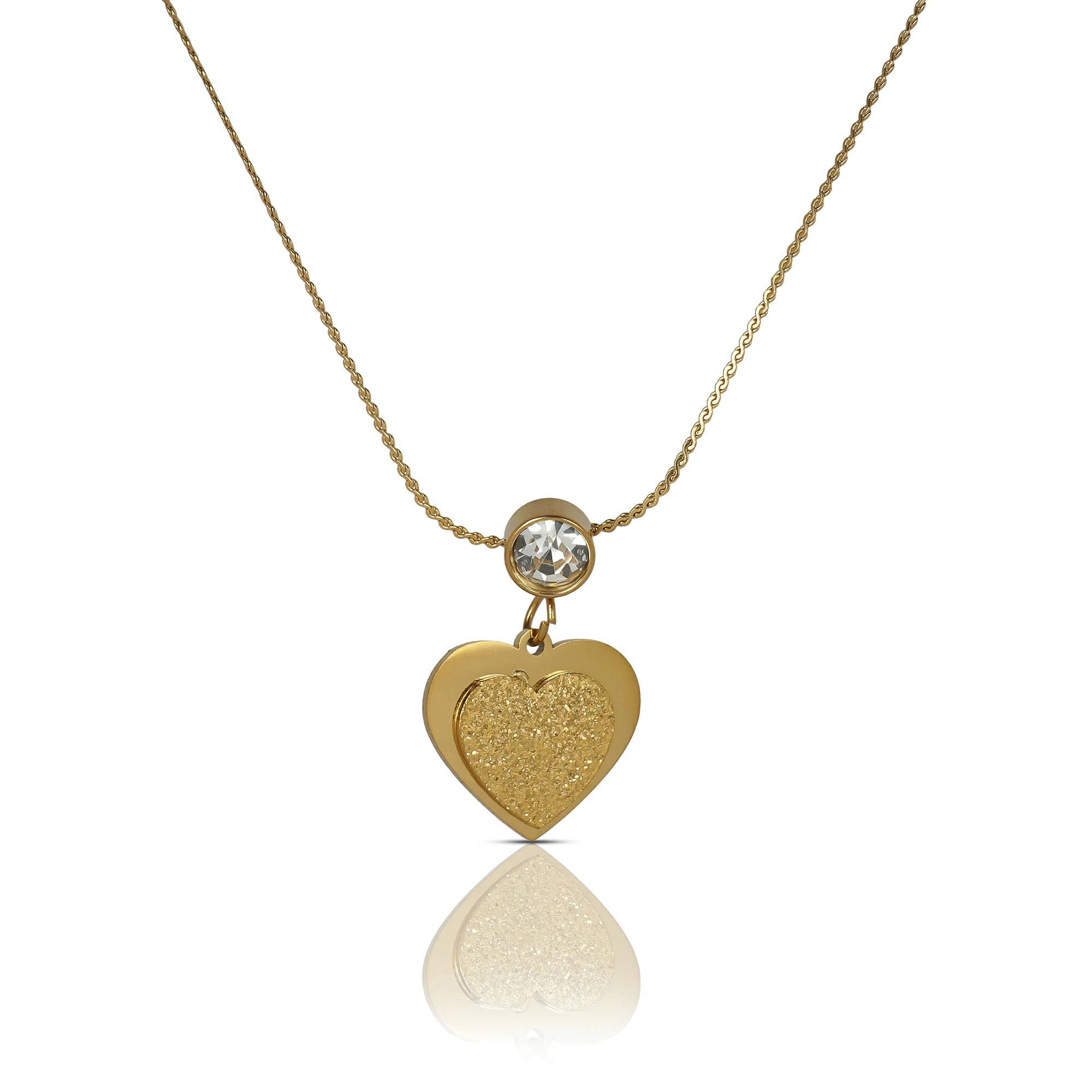 Gilded Heart Charm