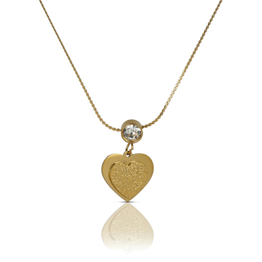 Gilded Heart Charm