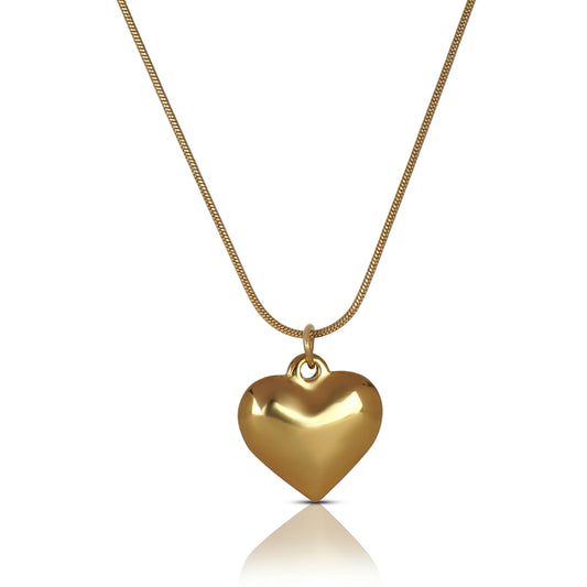 Golden Heart Charm