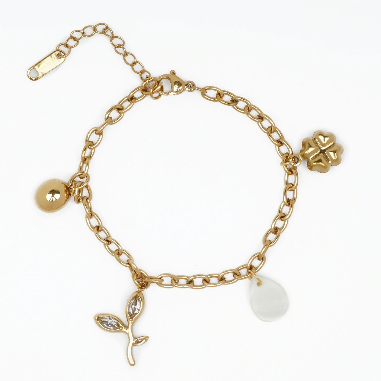 Golden Aura Charm Bracelet