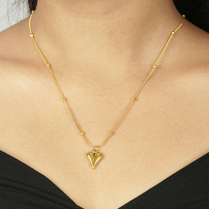 Gold Heart Necklace