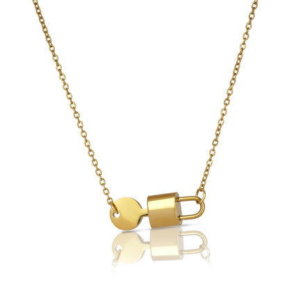 Locked in Love Pendant Necklace