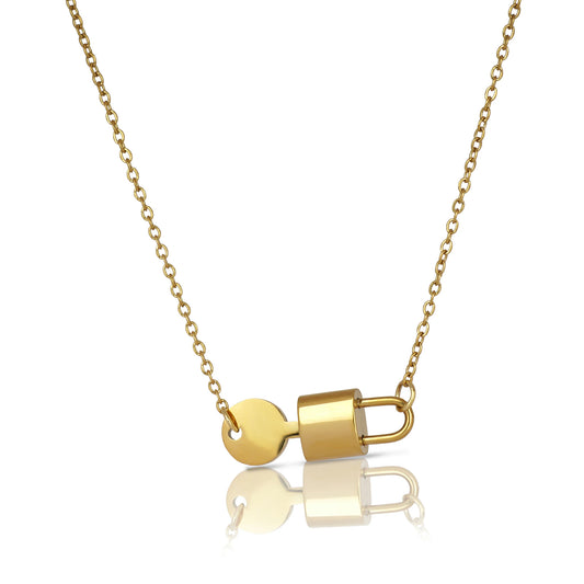 Locked in Love Pendant Necklace