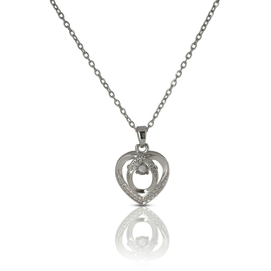 Silver Embrace Pendant